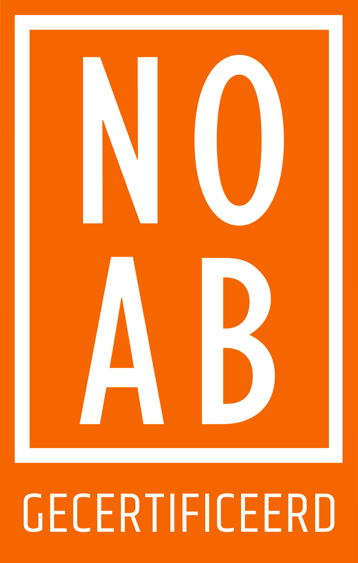 NOAB gecertificeerd embleem